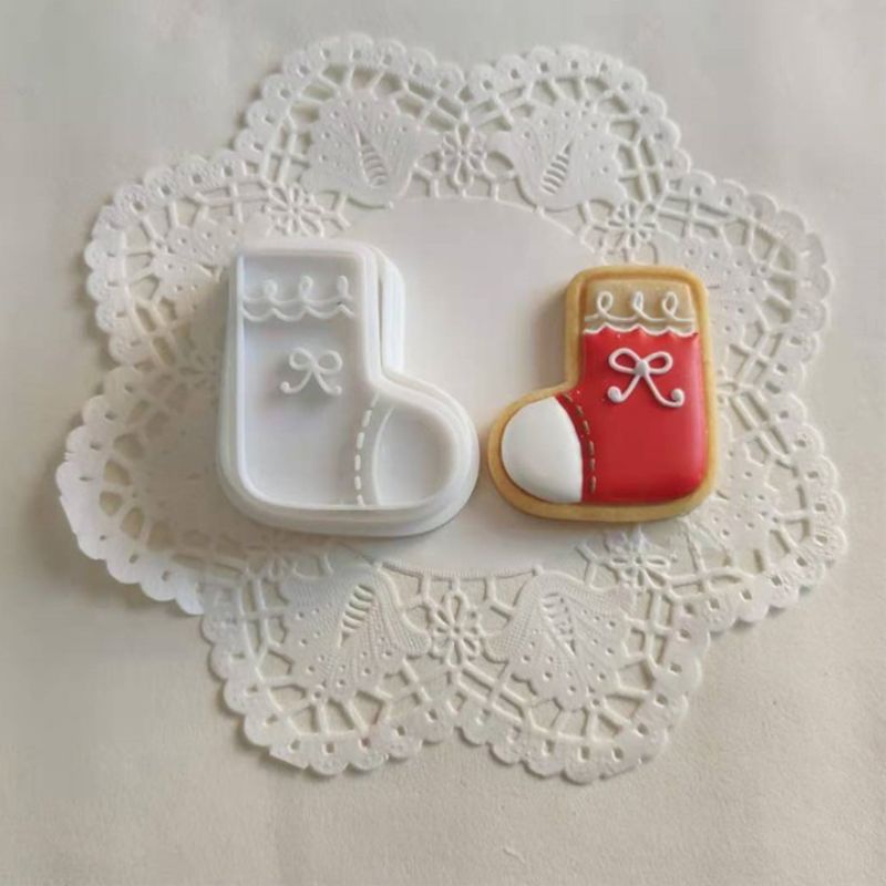 1 Piece Christmas Icing Cookie Mold