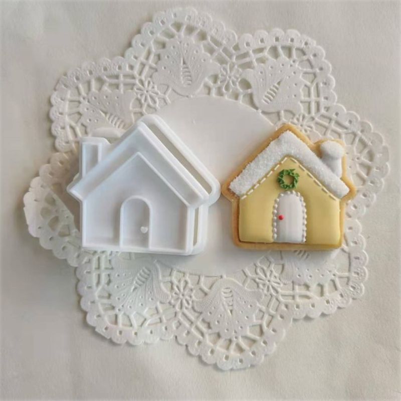 1 Piece Christmas Icing Cookie Mold