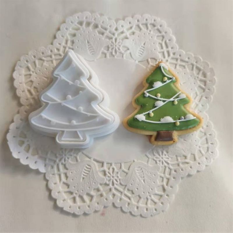 1 Piece Christmas Icing Cookie Mold