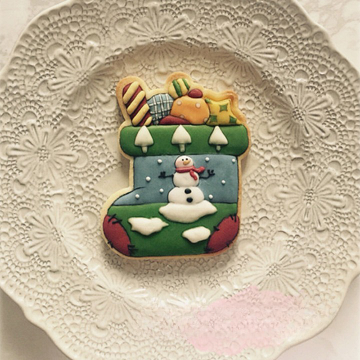 1 Piece Christmas Patterns Mold