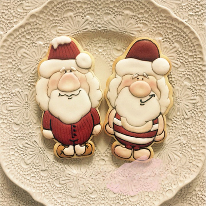 1 Piece Christmas Patterns Mold