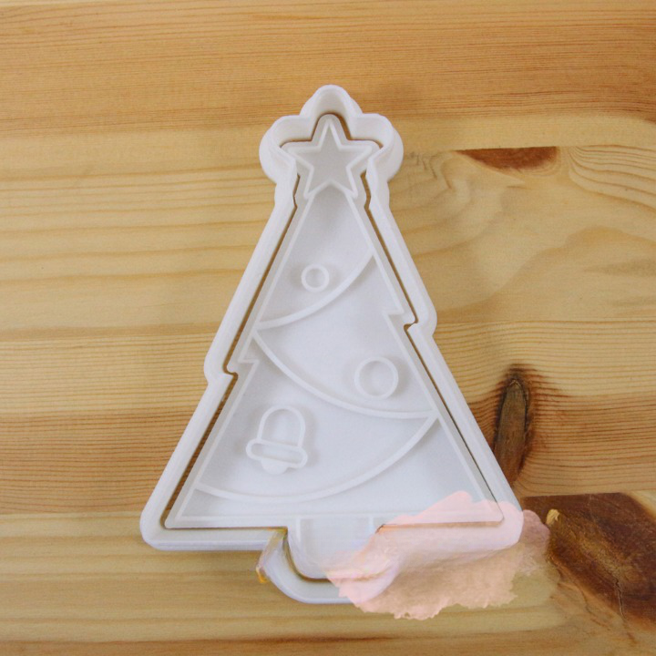 1 Piece Christmas Patterns Mold