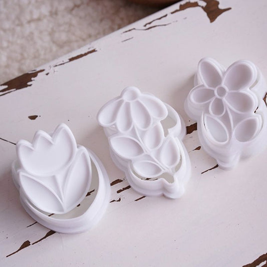 1 Piece Flower Pattern Mold