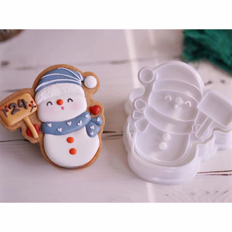 1 Piece Snowman Mold