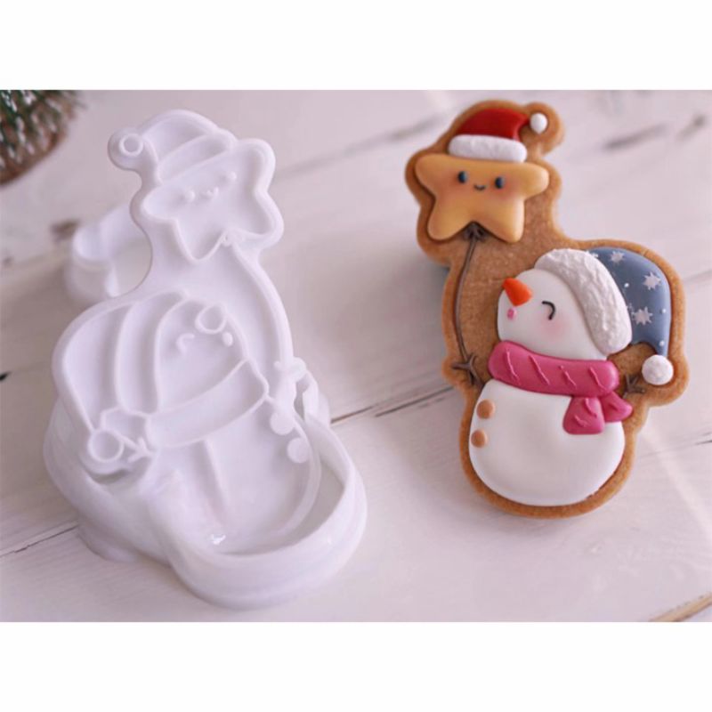 1 Piece Snowman Mold