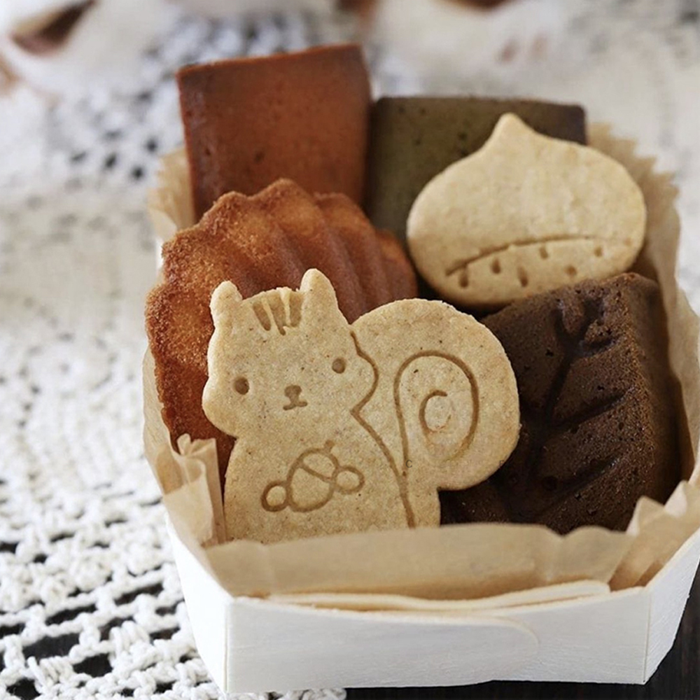 1 Piece Squirrel And Chestnut Mold