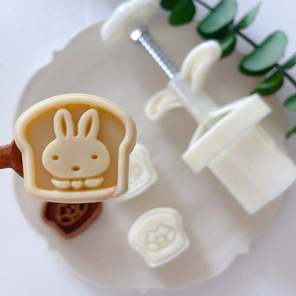 2 Piece Rabbit And Squirrel Pattern Mold