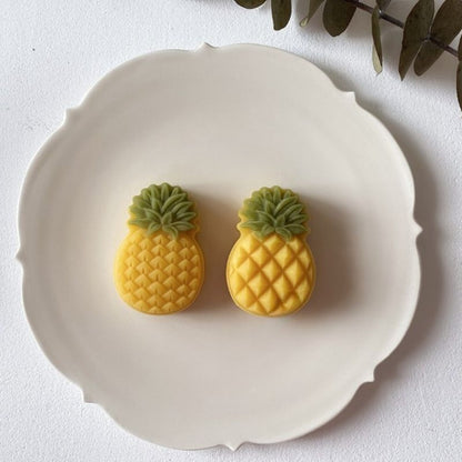 2 Piece Set Pineapple Shaped Mooncake Mold