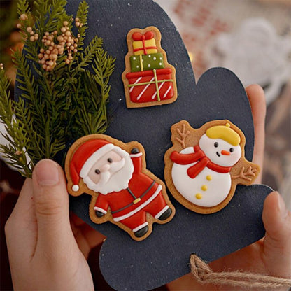 3D Christmas Cookie Biscuit Mold