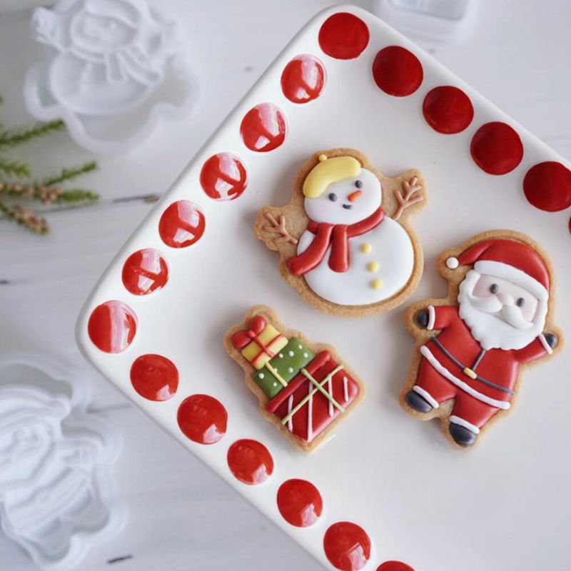 3D Christmas Cookie Biscuit Mold