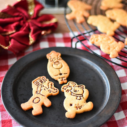 3 Pieces Christmas Cookie Shapes