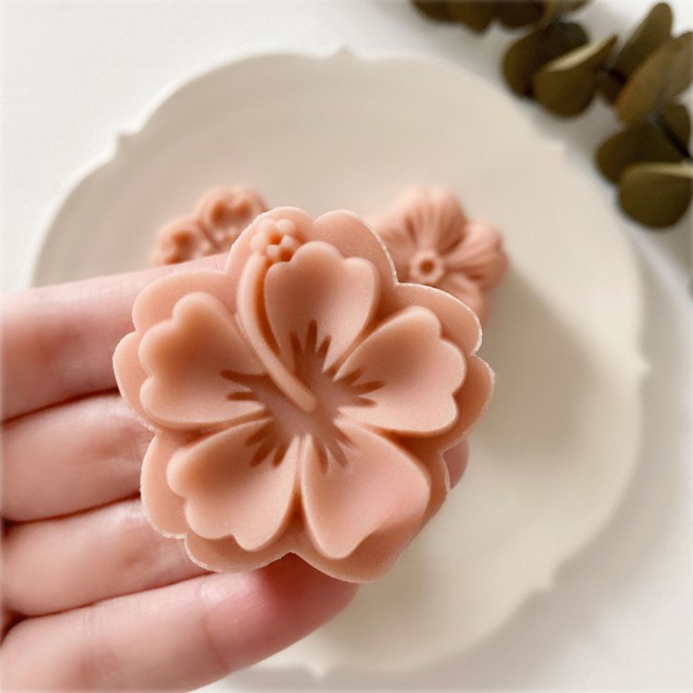 4 Pieces Mooncake Mold