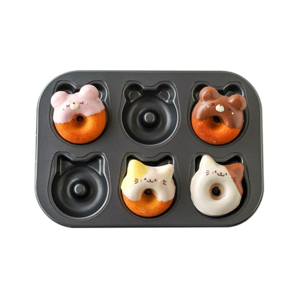 6 Cavity Donut Shape Bakeware