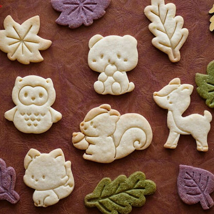 8 Pieces Animal Shape Cookie Mold