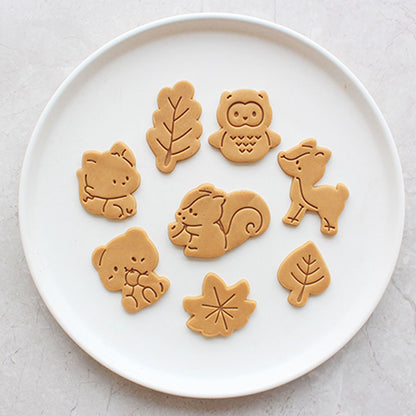 8 Pieces Animal Shape Cookie Mold