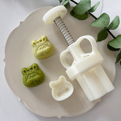 Apple Shape Bunny Mooncake Mold