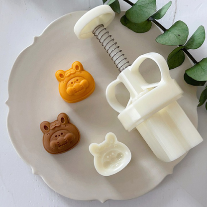 Apple Shape Bunny Mooncake Mold