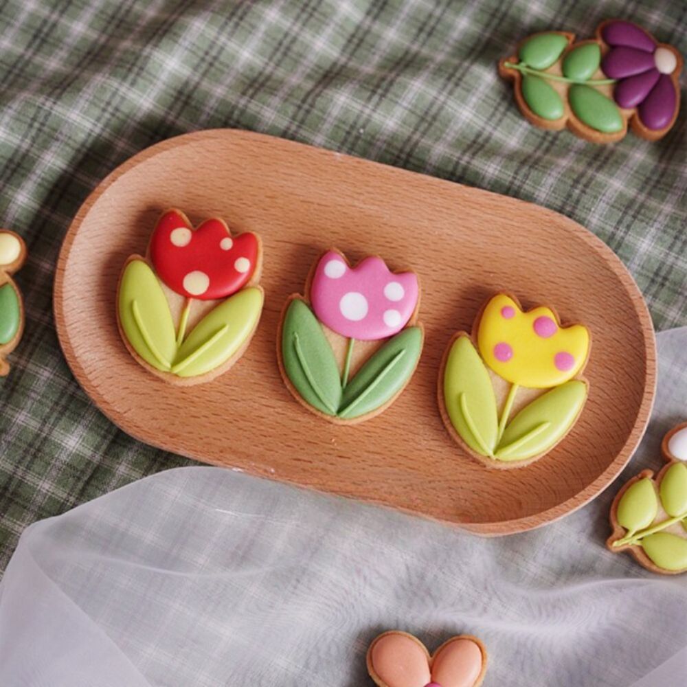 Biscuit Mold Flower Pattern