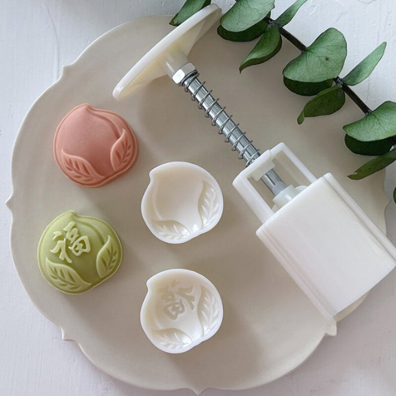 Blossoming Traditions Artful Mooncake Molds