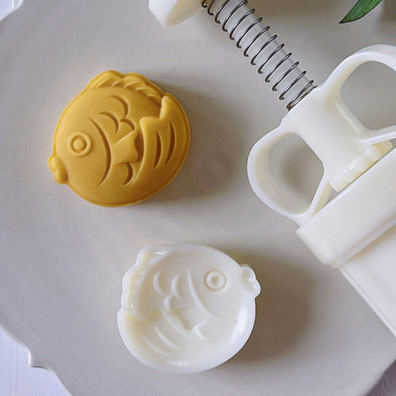 Blossoming Traditions Artful Mooncake Molds