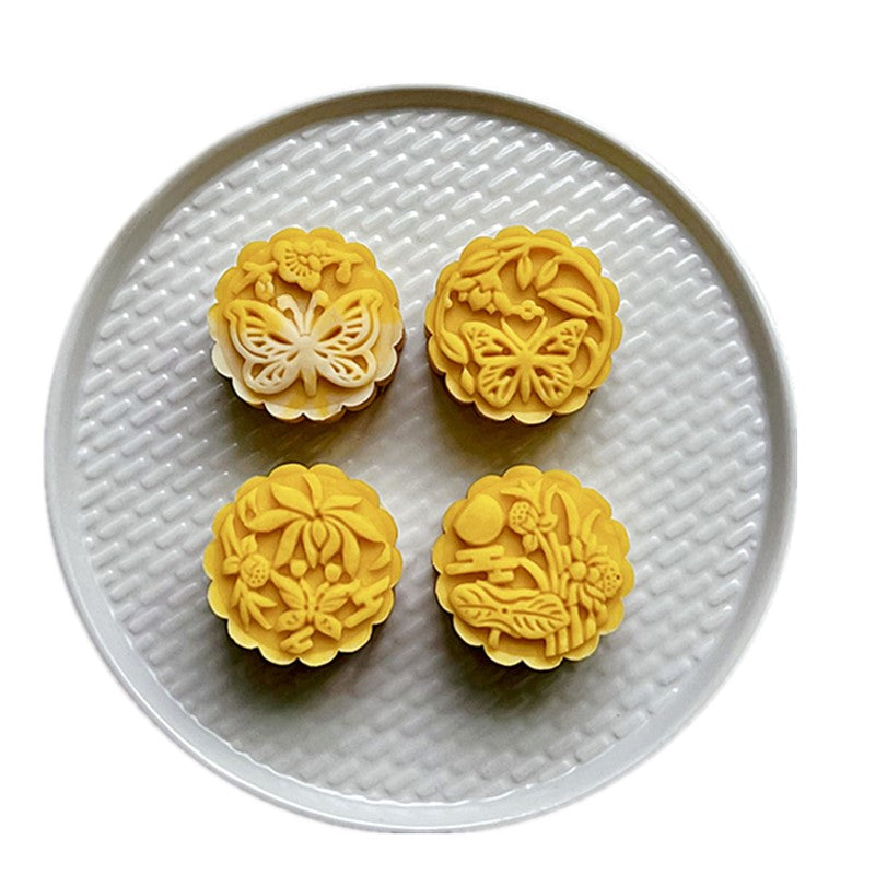 Butterfly Flower Mooncake Mold