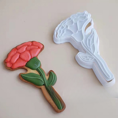 Carnation Bouquet Shape Cookie Cutter