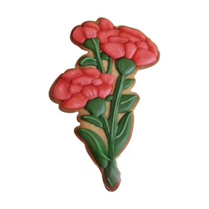 Carnation Bouquet Shape Cookie Cutter