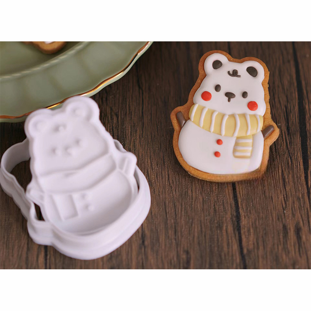 Cartoon Christmas Cookie Shaper