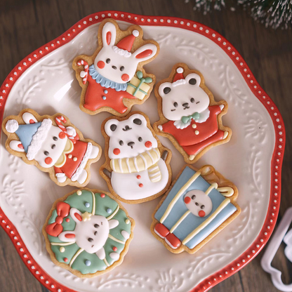 Cartoon Christmas Cookie Shaper