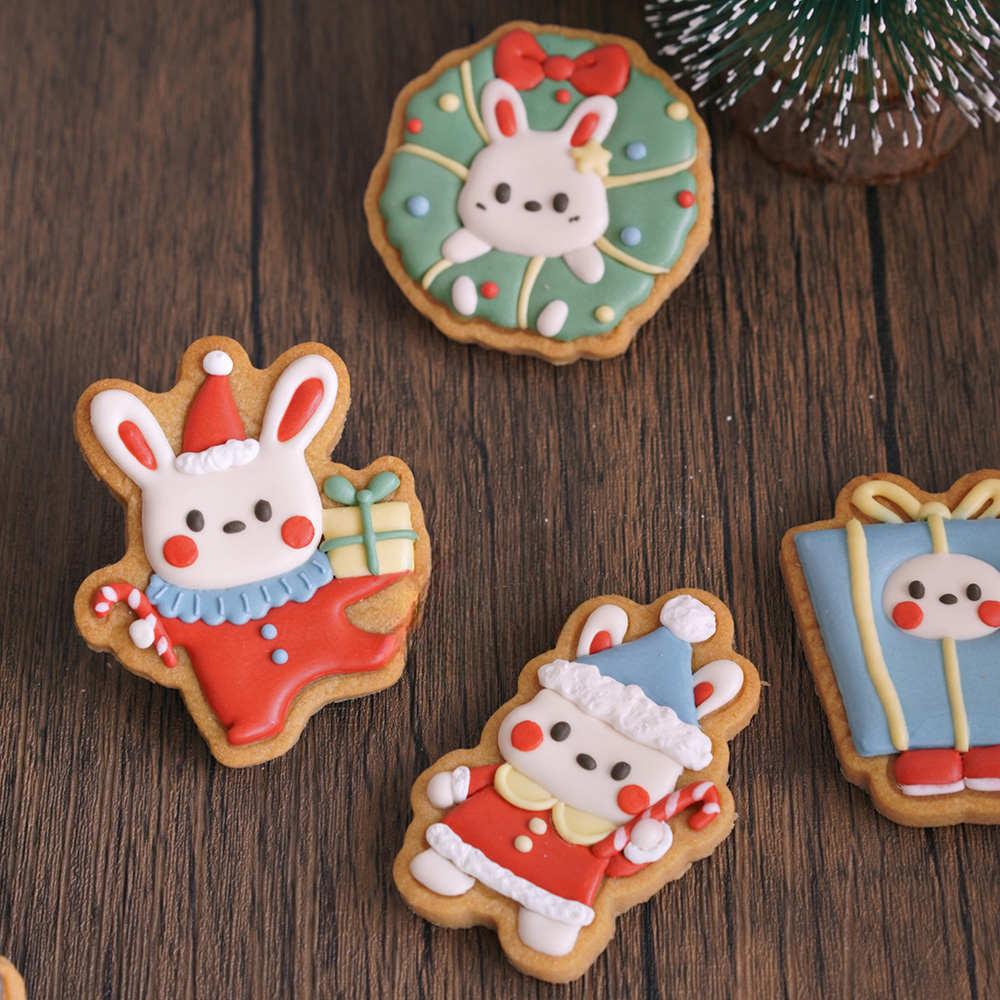 Cartoon Christmas Cookie Shaper