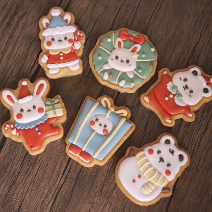 Cartoon Christmas Cookie Shaper