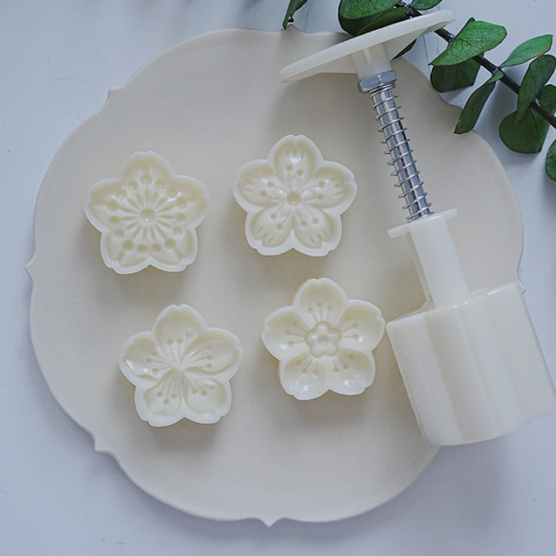 Cherry Blossom Mooncake Mold