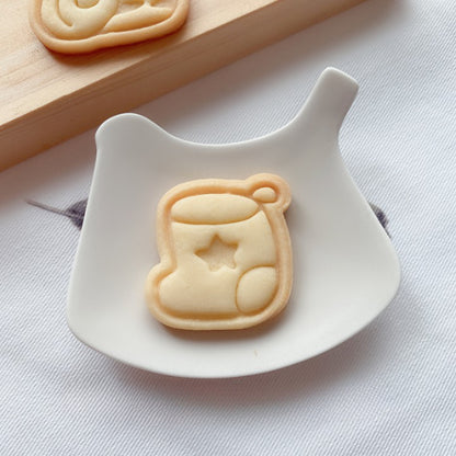 Christmas Cartoon Cookies Mold Stamp