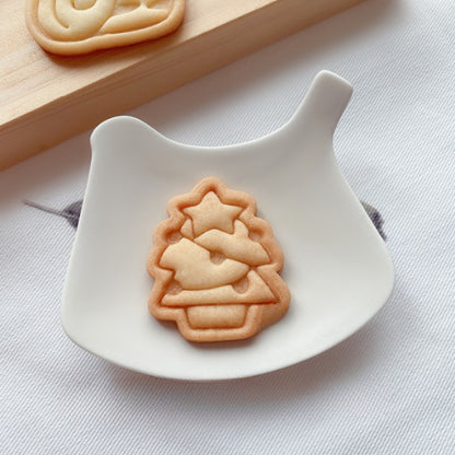 Christmas Cartoon Cookies Mold Stamp