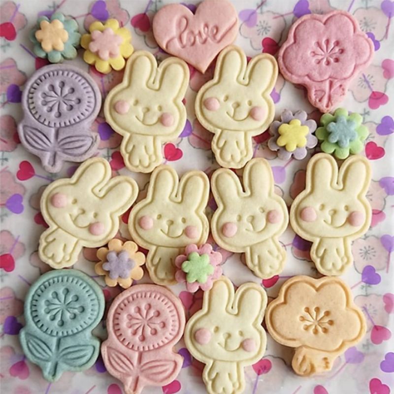 Christmas Little Star Rabbit Biscuit Mold