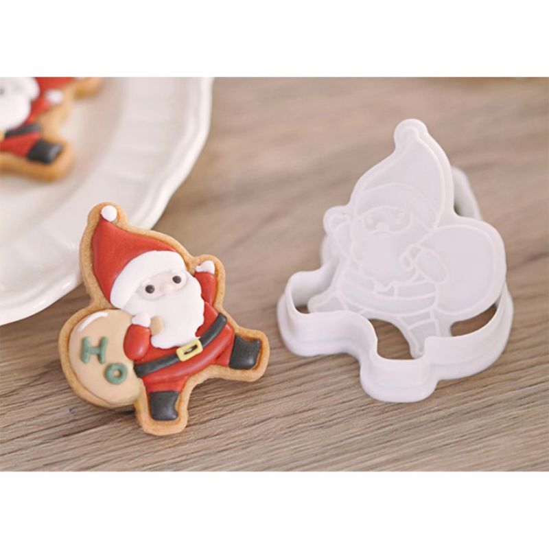 Christmas Santa Cookie Mold