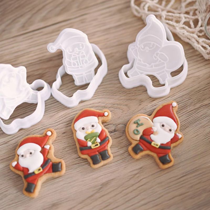 Christmas Santa Cookie Mold