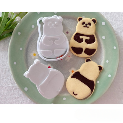 Cookie Stamps Panda Biscuit Mold