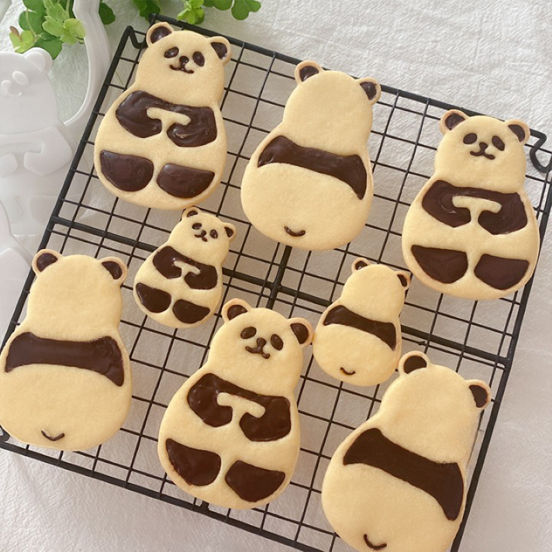 Cookie Stamps Panda Biscuit Mold