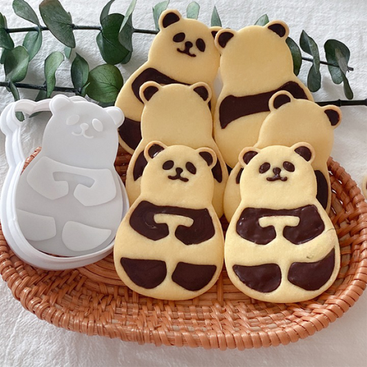 Cookie Stamps Panda Biscuit Mold