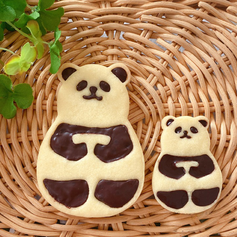 Cookie Stamps Panda Biscuit Mold