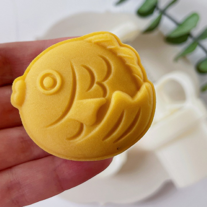 Festival Koi Mooncake Mold