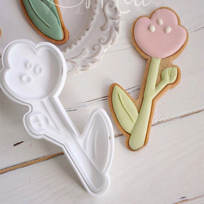 Flower Shape Pressed Spring Cake Baking Tool