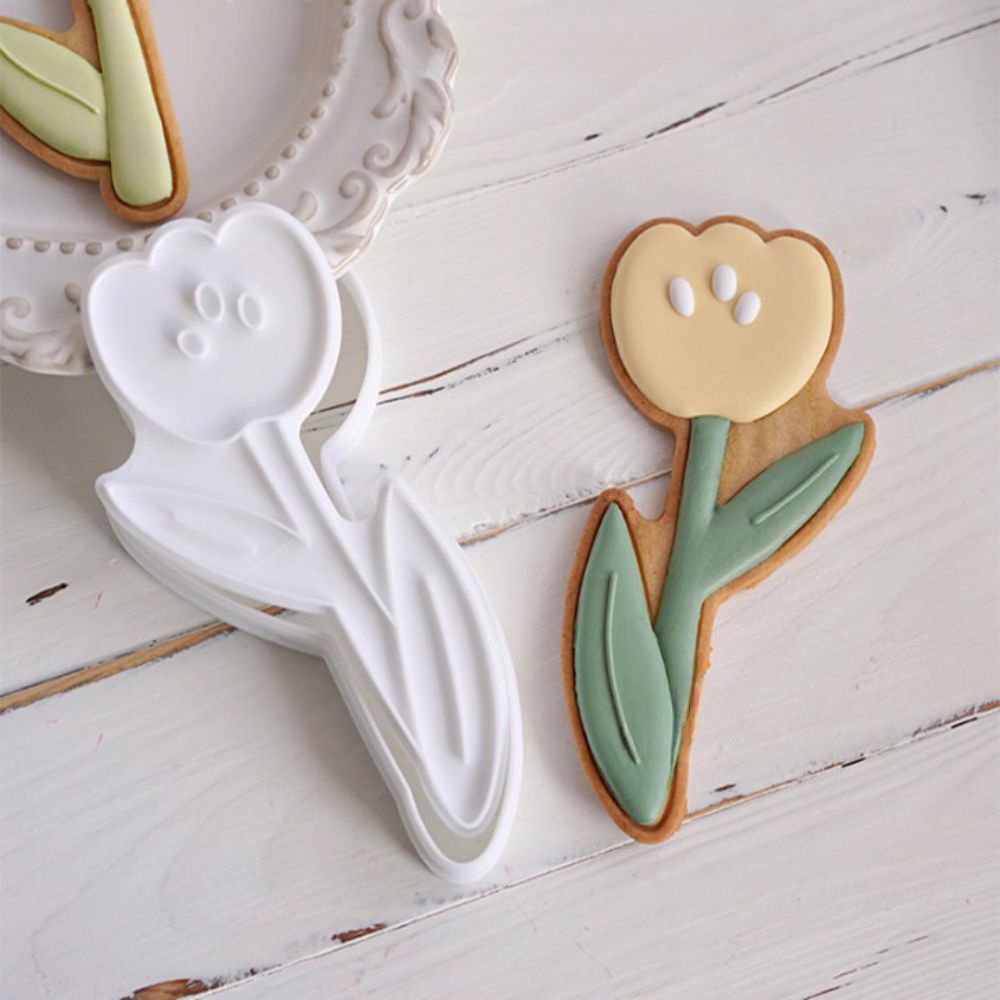 Flower Shape Pressed Spring Cake Baking Tool