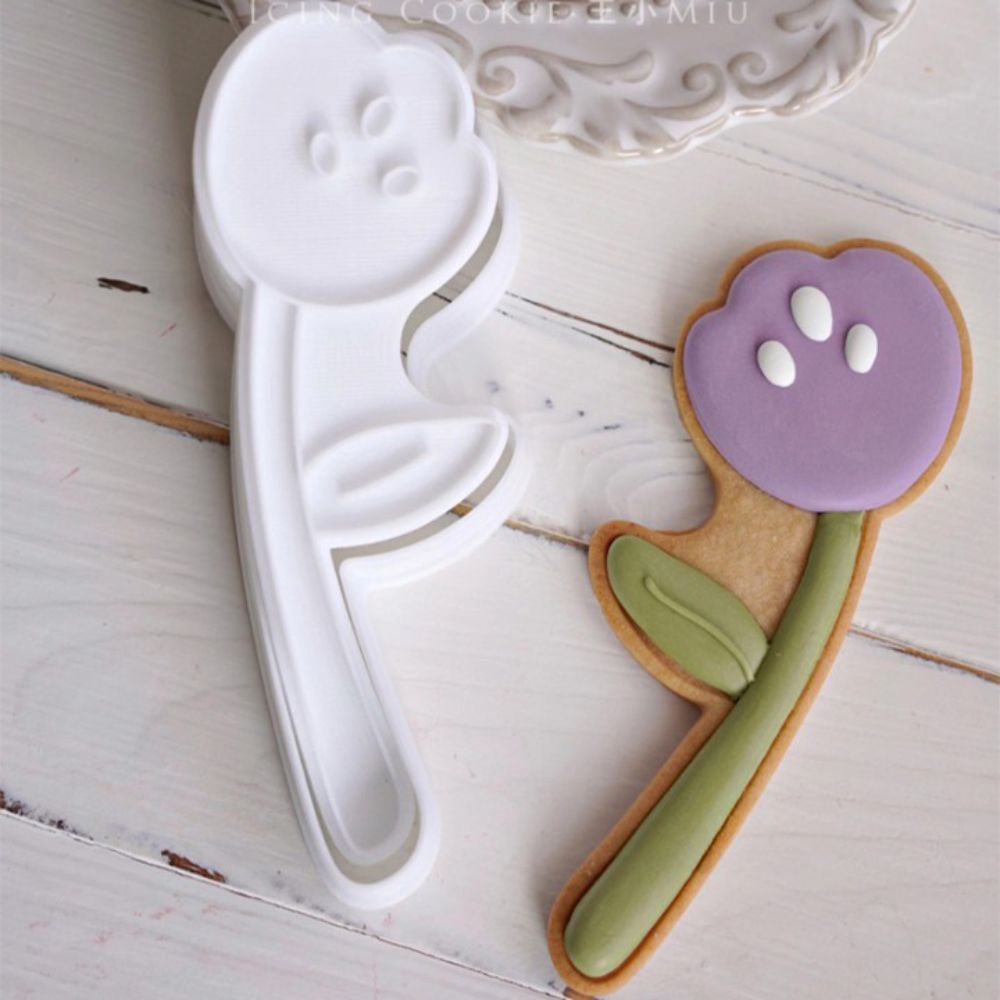 Flower Shape Pressed Spring Cake Baking Tool