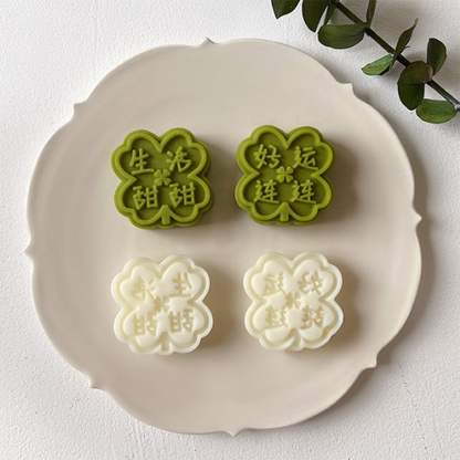 Four Leaf Clover Mooncake Mold