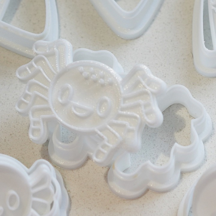 Halloween Cartoon Shaped Cookie Mold