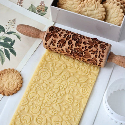 Jasmine Pattern Rolling Pin