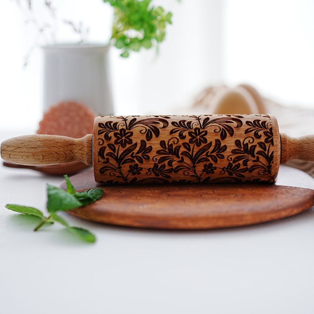 Jasmine Pattern Rolling Pin