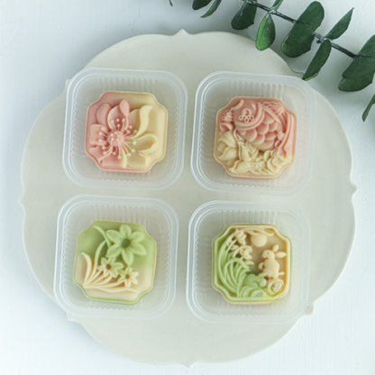 Koi Flower Mooncake Mold